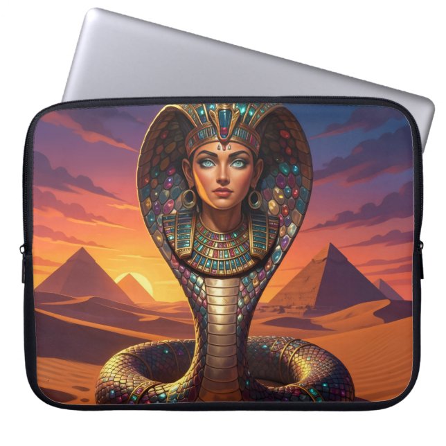 Capa Para Notebook Wadjet – Egyptian Cobra Goddess´7 (Frente)