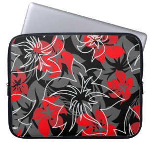 Capa Para Notebook Wailea Hibiscus Havaiano Neoprene Wetcase