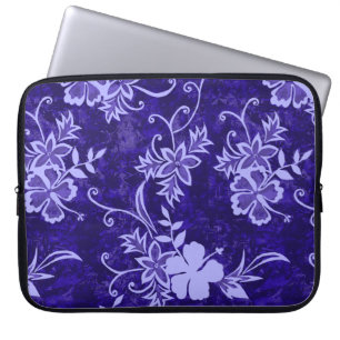 Capa Para Notebook Waimanalo Hawaiian Hibiscus Neoprene Wetcase