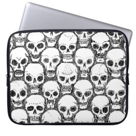 Capa Para Notebook Wall o' Skulls