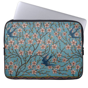 Capa Para Notebook Walter Crane Almond Blossom & Swallow