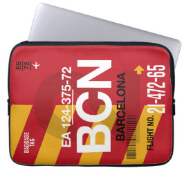 Capa Para Notebook WanderTag - Bolsa de laptop Minimalista de Barcelo