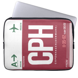 Capa Para Notebook WanderTag - Bolsa de laptop minimalista de Copenha