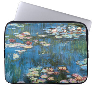 Capa Para Notebook Waterlilies por Claude Monet, impressionismo do