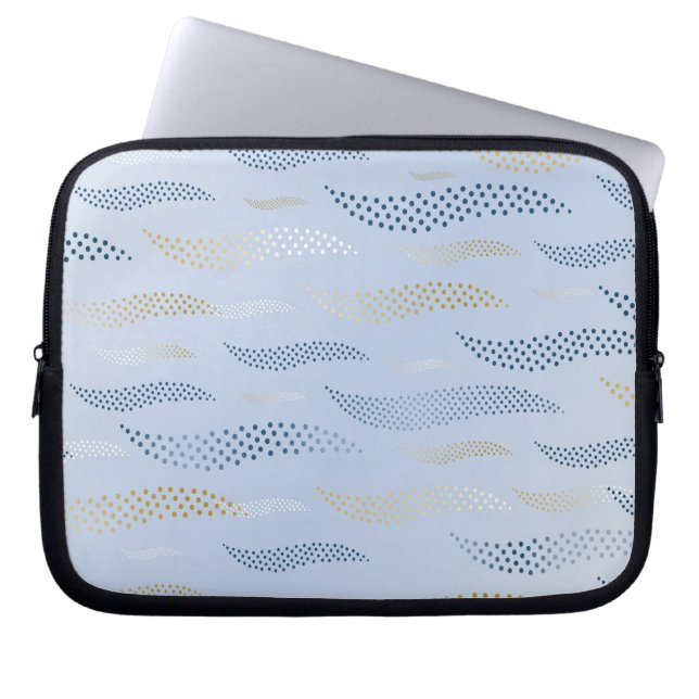 Capa Para Notebook Waves Tiger (padrão estilizado) 4 (Frente)
