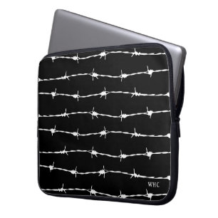 Capa Para Notebook WHC - Bolsa de laptop de arame com barra