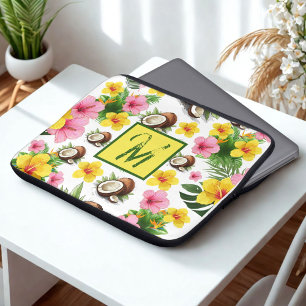 Capa Para Notebook White Floral