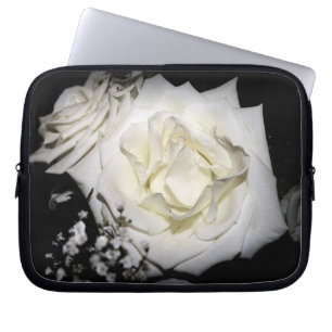 Capa Para Notebook White Rose Bag