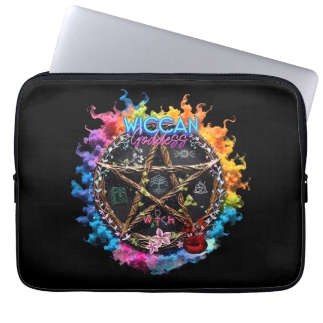 Capa Para Notebook Wiccan Goddess (Frente)