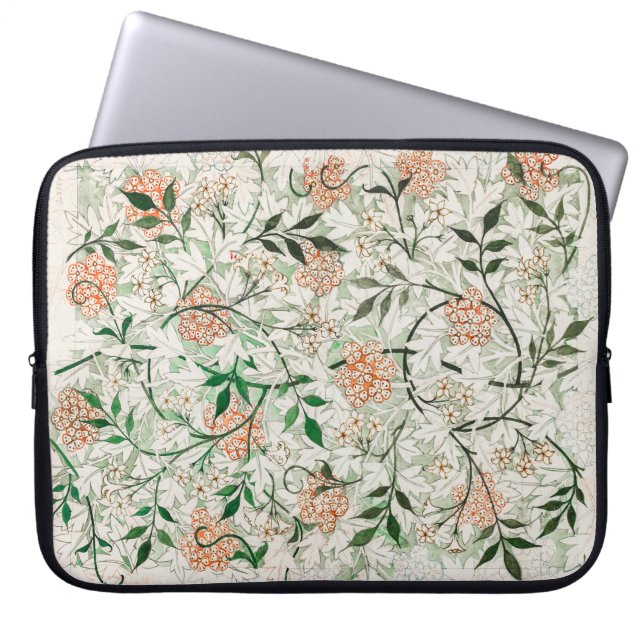Capa Para Notebook William Morris - Arte do Padrão Jasmine (Frente)