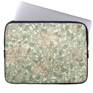 Capa Para Notebook William Morris Honeysuckle Green Floral