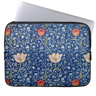 Capa Para Notebook William Morris Medway Blue Floral