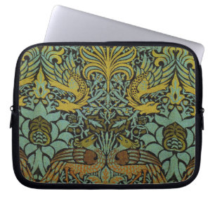 Capa Para Notebook William Morris Peacock Dragon Wallpaper