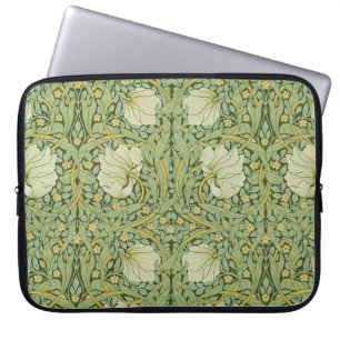 Capa Para Notebook William Morris Pimpernel Floral Blue Wallpaper