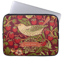 William Morris Strawberry Thef Bolsa de laptop