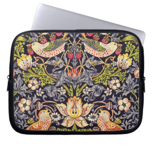 Capa Para Notebook William Morris Strawberry Thef Floral Art Nouveau