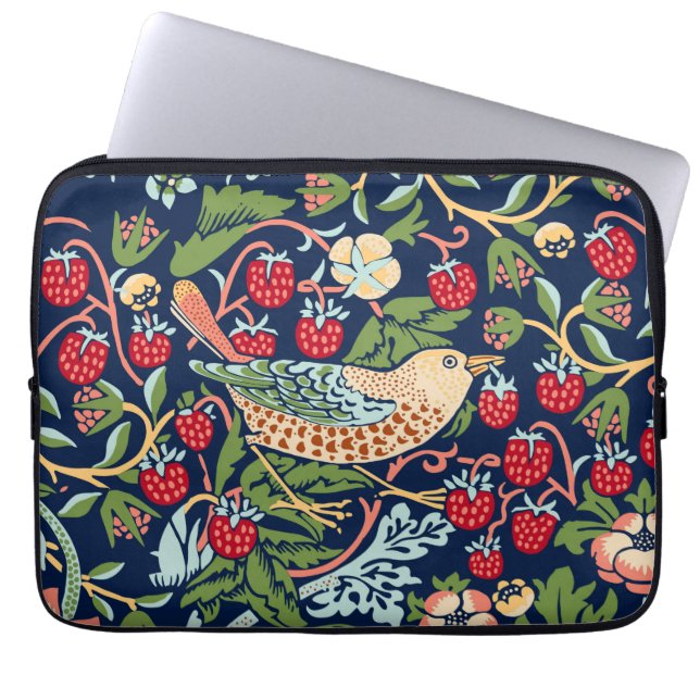 Capa Para Notebook William Morris Strawberry Thief (Frente)