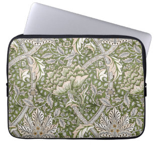 Capa Para Notebook William Morris Windrush flores florais clássicas