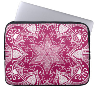 Capa Para Notebook Wine Mandala