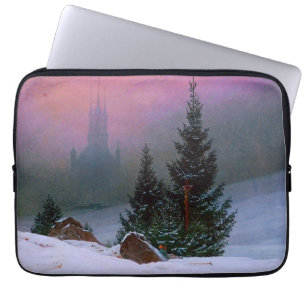 Capa Para Notebook Winter Landscape Caspar David Friedrich