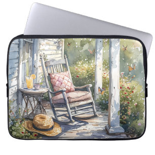 Capa Para Notebook Wisteria Porch Rocking Cena