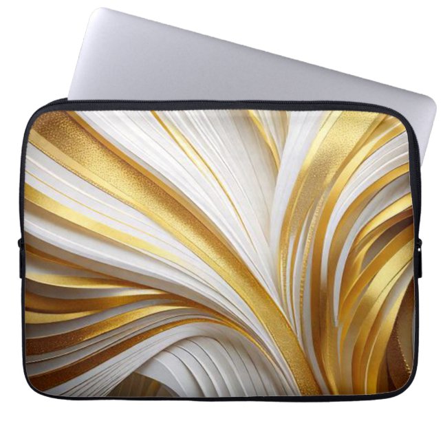 Capa Para Notebook Wit Goud Retro Laptop Sleeve (Frente)