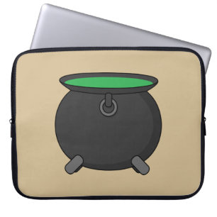 Capa Para Notebook Witch Cauldron
