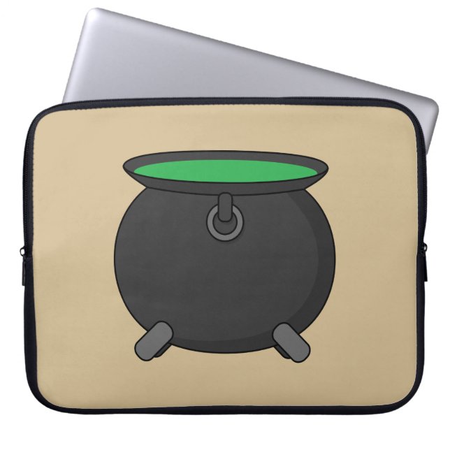 Capa Para Notebook Witch Cauldron (Frente)