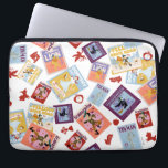 Capa Para Notebook Wizard of Oz™ Character Print Toss Pattern<br><div class="desc">Step into the magical world of Oz with this vibrant, vintage-inspired pattern celebrating The Wizard of Oz. Featuring beautifully illustrated poster-style designs of Dorothy, the Cowardly Lion, the Tin Man, the Scarecrow, and the Wicked Witch, this artwork captures the timeless charm and adventure of the Yellow Brick Road. Classic icons...</div>