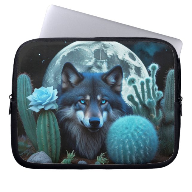 Capa Para Notebook Wolf18: (Frente)