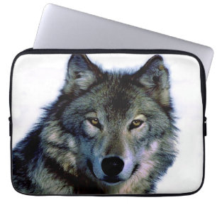 Capa Para Notebook Wolf Portrait