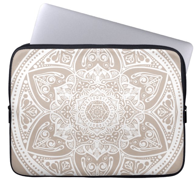 Capa Para Notebook Wool Mandala (Frente)