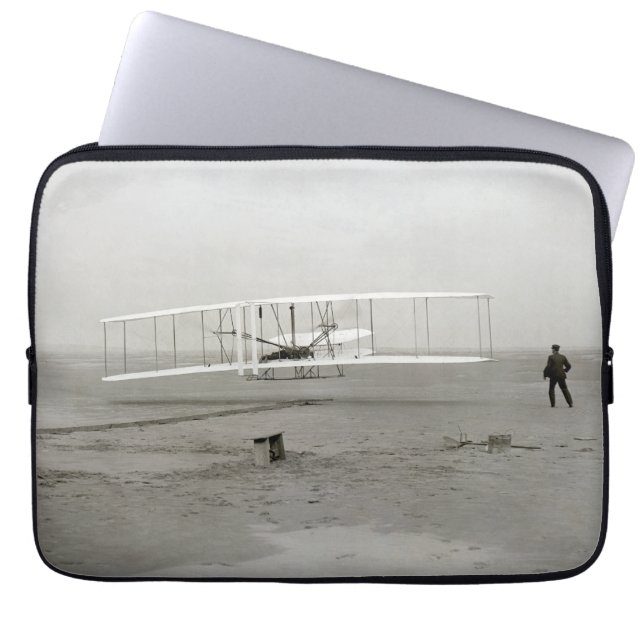 Capa Para Notebook Wright Brothers Flyer First Plane Flight Aviation (Frente)