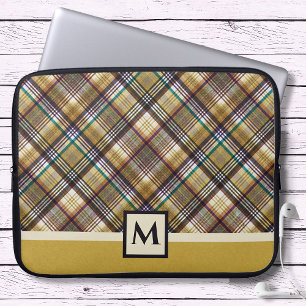 Capa Para Notebook Xadrez de tons de pré-disquete