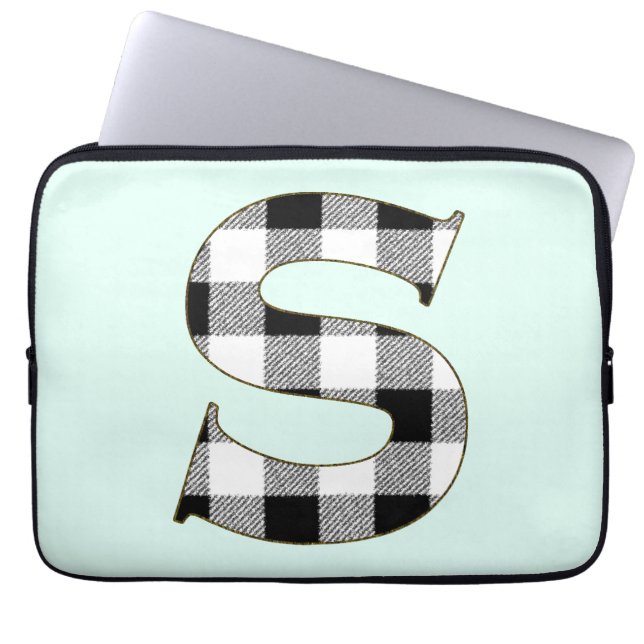 Capa Para Notebook Xadrez Gingham S (Frente)