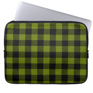 Capa Para Notebook Xadrez Verde Jardim Botânico