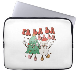 Capa Para Notebook Xmas Gift Fa La La La