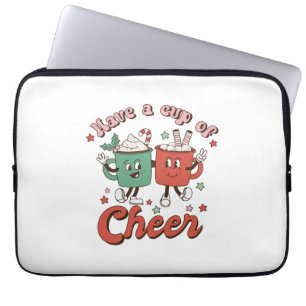 Capa Para Notebook Xmas Gift Tem Uma Xícara De Saúde