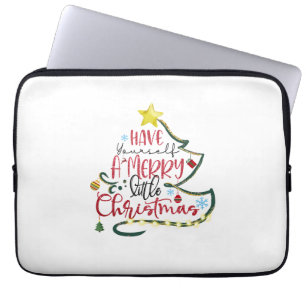 Capa Para Notebook Xmas Gift Tenha Um Natal Feliz
