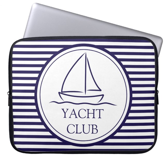 Capa Para Notebook Yacht Club (Frente)