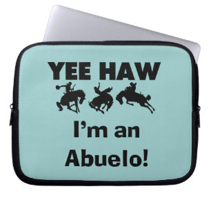 Capa Para Notebook Yee Haw, sou um Abuelo T-shirts e presentes