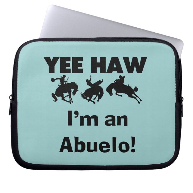 Capa Para Notebook Yee Haw, sou um Abuelo T-shirts e presentes (Frente)