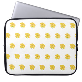 Capa Para Notebook Yellow floral