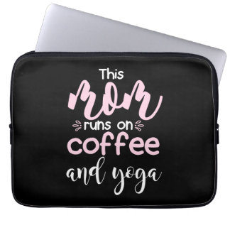 Capa Para Notebook Yoga Lover | Esta Mãe Funciona No Café E Ioga