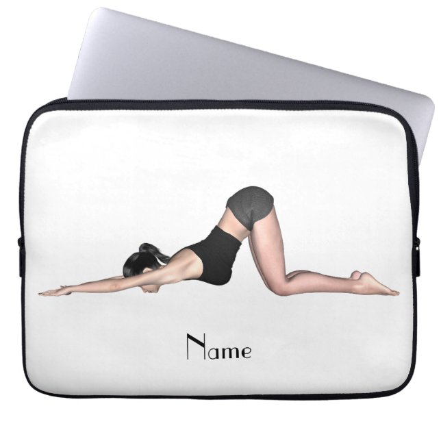 Capa Para Notebook Yoga Poses Thunder_Cove (Frente)