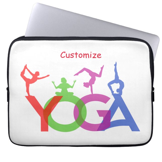 Capa Para Notebook Yoga Possui Silhouettes Thunder_Cove (Frente)