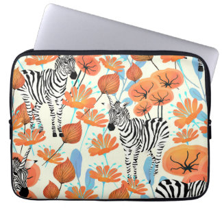 Capa Para Notebook Zebra Garden