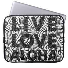 Capa Para Notebook Zebra Palm Aloha Havaiana, traje tropical úmido