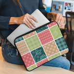 Capa Para Notebook Zigzag, Chevron, Gingham, Bolinhas, Patchwork<br><div class="desc">Um padrão bonito,  divertido e adorável com zigzag,  chevron,  bolinhas e gingham. Presente moderno e moderno,  perfeito para o amante de retalhos na sua vida.</div>
