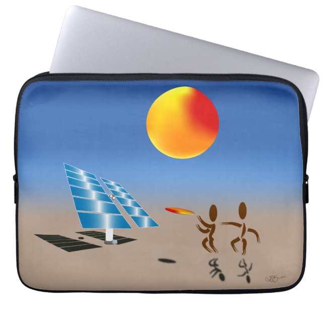 Capa Para Notebook Zinglees ~ Energia solar (Frente)